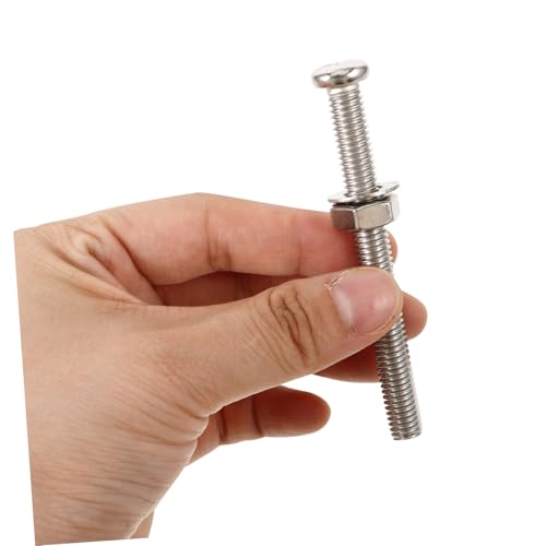Paquete 6 tornillos para escalera de piscina de acero inoxidable miniatura 2