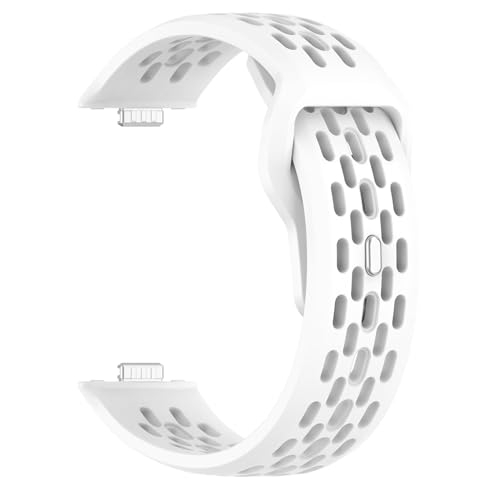 [SHEAWA] for HUAWEI WATCH FIT 4 Pro/4/3 �o���h �x���g �����o���h �V���R�� �ʋC���ɗD�� �ւ��x���g �X�g���b�v �݊��i �A�N�Z�T���[ (�z���C�g