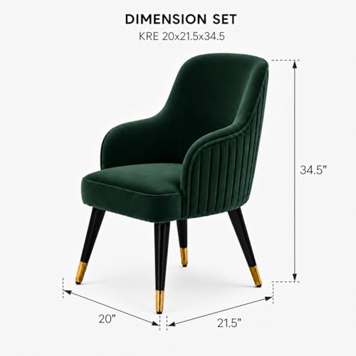 Image of WOODEN SPACE 4 Seater Wooden Dining Table Set | Urban Marble Top Dining Table with Chairs for Dining Room & Kitchen (Modern Zyro Dark Green) (42 x 42 x 30 inch)