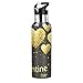 xigua Golden Heart - Borraccia per San Valentino, in acciaio inox, isolata con coperchio in paglia, bottiglia d'acqua calda e fredda, a prova di perdite, 200 ml
