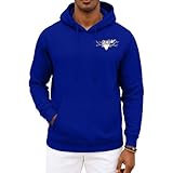 Sweat à capuche de qualité supérieure pour homme avec imprimé moderne tête de cerf sur la poitrine pour un look élégant et unique au quotidien ou lors d'activités de plein air. Le matériau doux et respirant offre un confort optimal et convient pour différentes saisons. La finition convainc par sa durabilité et sa résistance à la forme même après de nombreux lavages.