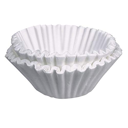BUNN Commercial Coffee Filters, 6 Gal Urn Style, Flat Bottom, 36/cluster, 7 Clusters/carton