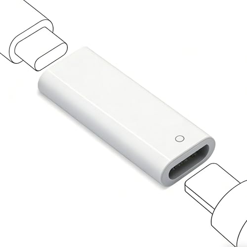 USB C to Pencil Adapter for Apple Pencil 1st Generation, USB C to Ligh-ning Pencil Charger Adapter for i-Pad 10/11th (A16) Gen, Bluetooth Pairing