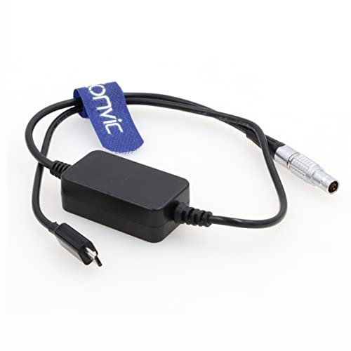 Câble 0B 2 broches vers micro USB 5V pour moteur Tilta Nucleus-Nano