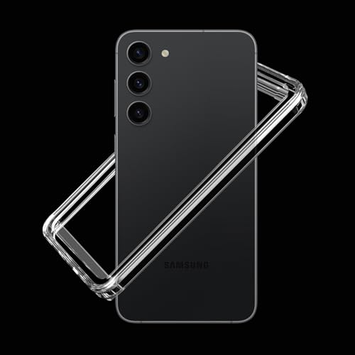 Coque Galaxy S26 Plus LUVI en silicone transparent avec cadre souple et fin antichoc