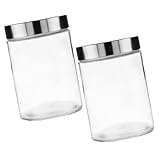 Photo Gallery labrimp 2 pezzi contenitore sealed per grani cibo secco e tè vaso per conservazione e decorazione accessorio per la casa Photo Gallery labrimp 2 pezzi contenitore sealed per grani cibo secco e tè vaso per conservazione e decorazione accessorio per la casa