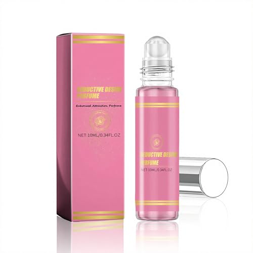 Perfume Oil Roll-on for Women, Long-Lasting Floral Fruity Scent, Elegant Roll-on Fragrance, Portable Ball Bearing Bottle, 10ml