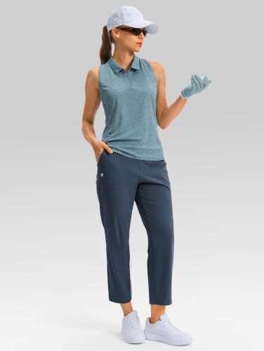 G Gradual Women's Pants with 4 Pockets for Golf, 26" Inseam, Dark Navy, 2XL - 5