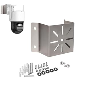 WiTi Mini Corner Wall Mount für WiFi IP-Kamera, Edelstahl-Halterungsecke für Sicherheitskameras, kompatibel mit Wyze Ring Kameras Bullet und Dome