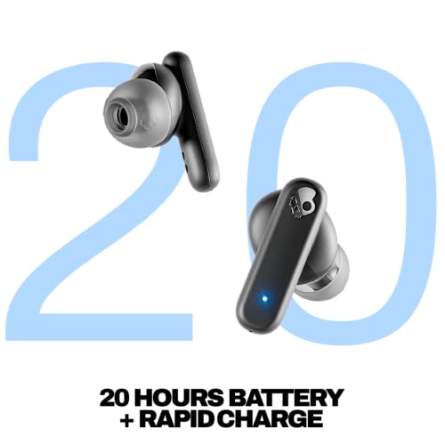 Image of Skullcandy Smokin' Buds Wireless Noise Isolating Earbuds - True Black