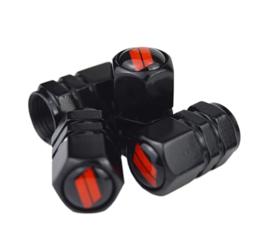 Slash Metal Tire Valve Stem Caps