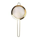 Rack di drenaggio YQ Oro in Acciaio Inox Farina Sieve Eggbeater Domestica Separatore Dell