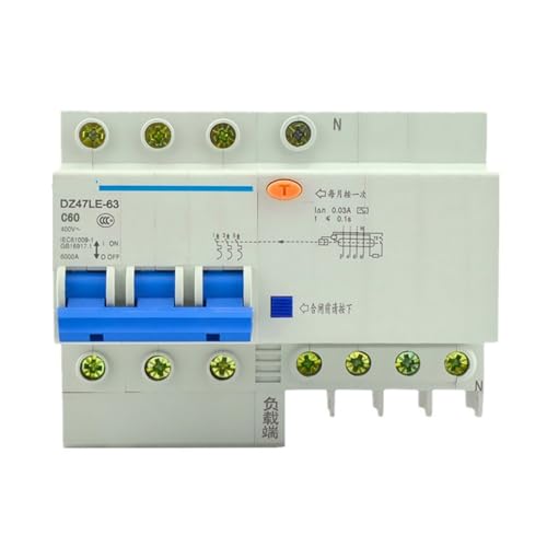 Disjoncteur de fuite DZ47LE 2P C40 pour protection domestique