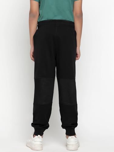 Image of Li'l Tomatoes Boys Looper Track Pant | Soft & Breathable Summer Casual Wear | Elastic Waist with Drawstring | 9-16 Years