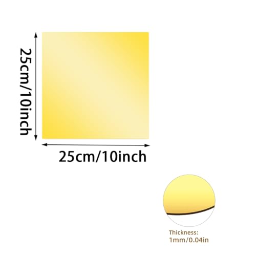 Bandejas cuadradas planas de acrílico dorado irrompibles para base de velas de cena 3