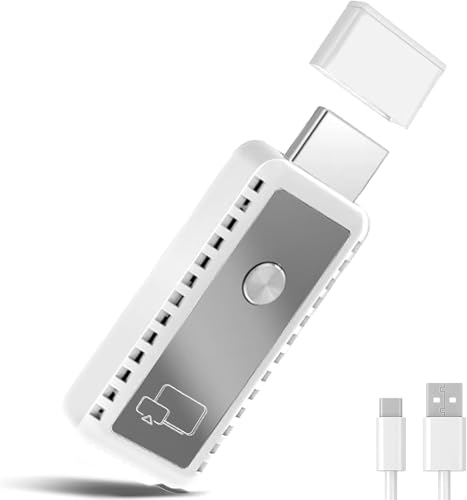 2026 Upgraded 2-in-1 Wireless HDMI Display Dongle Adapter,4K HDR Decode Dual Band 5G Receiver,Plug & Play For Smartphone/Laptop/PC to TV/Monitor, AirPlay/Miracast/DLNA Screen Mirroring with 1080P HD