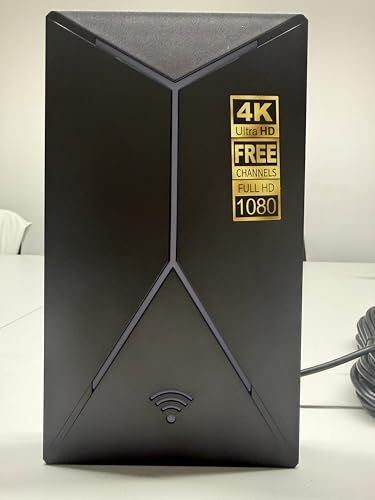 Antenne TV pour Smart TV longue portée pour capter les chaînes gratuites sans coupure