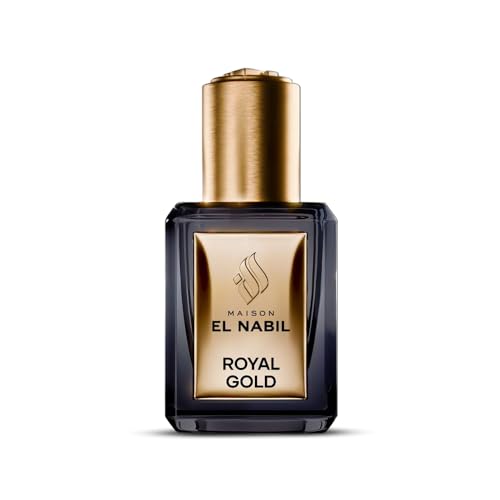 Musc Royal Gold Maison El Nabil 5ml Roll On Extrait de Parfum - Parfum sensuel et sophistiqué par excellence