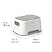 OXO Tot Step Stool, Gray, 7 Inch (Pack of 1)
