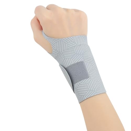 NiuLumea Banda de soporte de muñeca ultrafina para artritis, tendinitis y esguinces, envoltura de compresión ajustable con diseño ligero de 0,99 mm, tela de punto de urdimbre, color azul marino