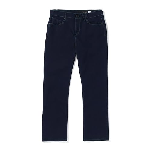 Image of Volcom Men's Solver Stretch Denim Jeans-Modern Fit Pant