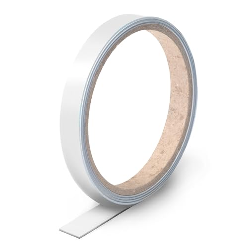 Selbstklebende Stahlblech Magnet-Wandleiste als Haftgrund für Magnete I 12 mm Breit 1 Meter Lang I Magnetleiste I einfach zuschneidbar I für Magnete I mag240