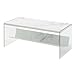 Convenience Concepts SoHo Coffee Table, Faux White Marble
