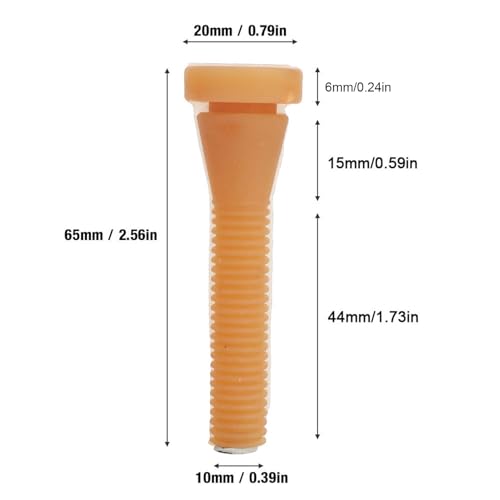 Dedos de goma para desplumar patos y otras aves en pack de 96 unidades 8
