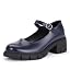 Navy Blue Pu