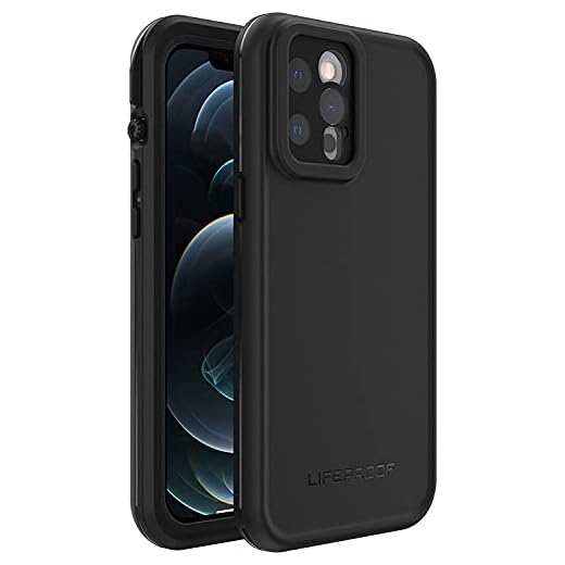 LifeProof FRĒ SERIES Waterproof Case for iPhone 12 Pro Max - BLACK