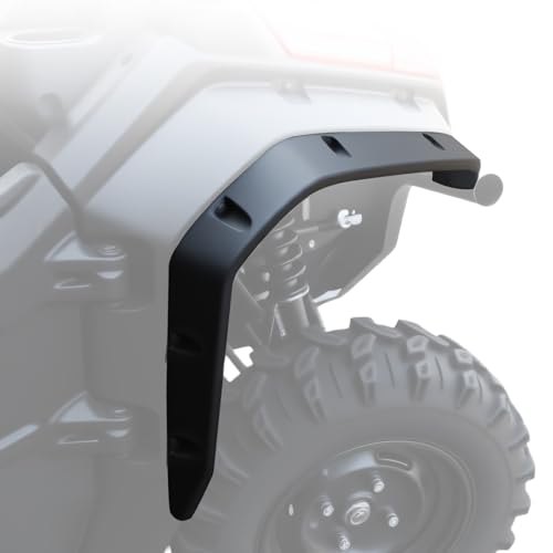 Image of Front Fender Flares for Honda Pioneer 10003P 5P 6P 2016-2025 | Front Mud Guard Extension Mud Flaps for Honda Pioneer 1000-3 1000-5 1000-6 Accessories