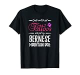 Tatouage drôle de chien de montagne bernoise pour maman T-Shirt