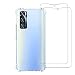 TLING Cover per Vivo Y70 + 2 Pezzi Vetro Temperato, Morbido Silicone Custodia Cuscino d'Aria AntiGraffio Protettiva Custodia per Vivo Y70
