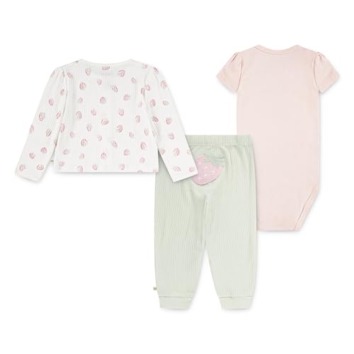 Image of HUGGIES Baby Bodysuit, Sweater and Pants 3-piece Outfit Set