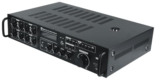 Rockville ROCK ZONE 8 8-Zone 8-Channel 1000W Multi-Room/Source Receiver Amplifier, Bluetooth, Usb, Optical, Fm Radio, Includes Remote - Perfect For Home & Commercial Audio thumb #2