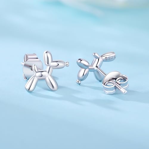 Cycuff 925 Sterling Silver Earrings Studs Colorful Cubic Zirconia Jewelry Stud Earrings for Women Set Earring Gifts for Her2
