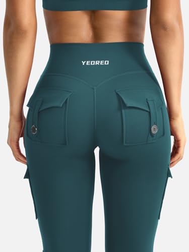 Image of YEOREO CoreFlex Women Workout Flare Leggings