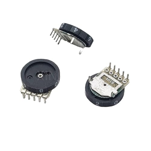 Potentiomètre B104 rotatif 5 broches pour remplacer un bouton de volume usé