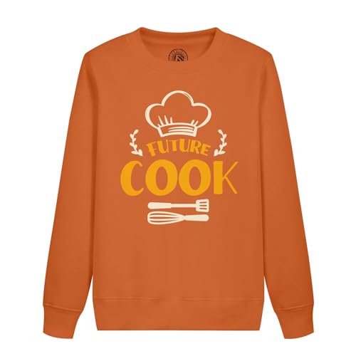 Sweatshirt enfant futur cuisinier en coton confortable pour petit chef