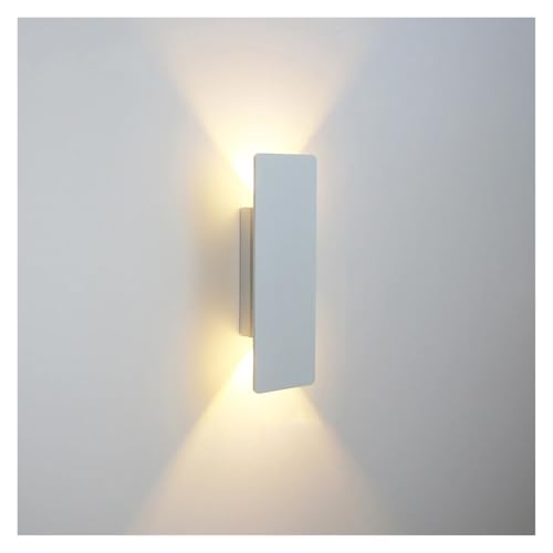 Aplique LED de pared interior 6W con luz fría de aluminio que ahorra energía en casa