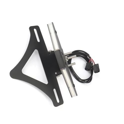 Support plaque immatriculation moto avec feu LED pour Yamaha YZF R1 2021-2025