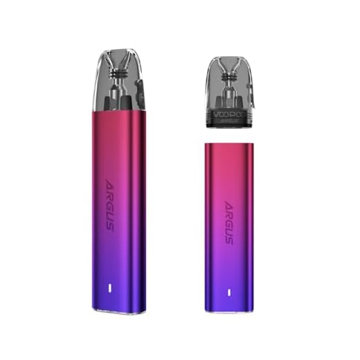 VOOPOO Argus G2 Mini Kit 30 W Electronic Cigarette Vape with 1200 mAh Battery 3 ml Argus Top Fill Cartridge Vaporizer (No Liquid, No Nicotine) (Violet Red)