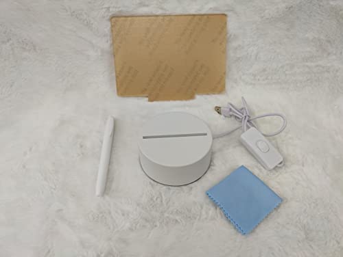 Aitisi Acrylic Dry Erase Board With Stand As A Glow Memo Led Letter Message Board Note Glass Led Board White Board For Office School Home With Warm White Light Widescreen Styling #TOP1