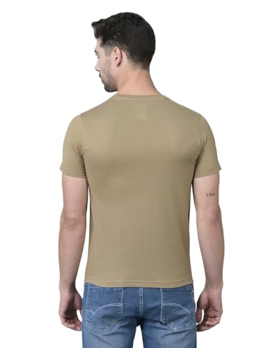 Image of Dollar Super Combed Cotton Mens Solid T-Shirt