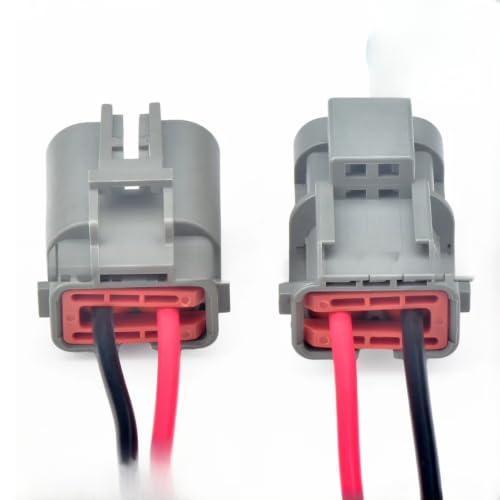 Conector de 2 pines de 6.3mm con cable de 12AWG para altas corrientes 8