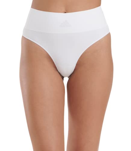 String femme micro-extensible sans couture Adidas blanc XL invisible