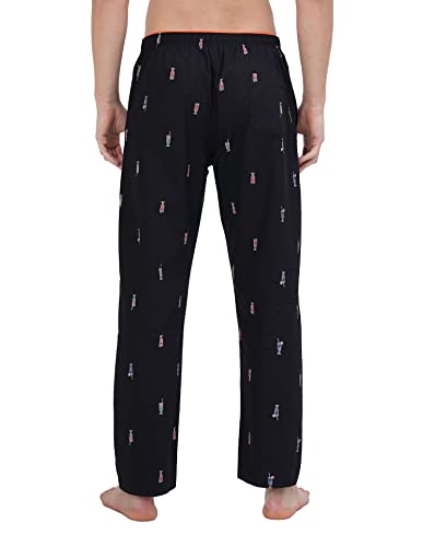 Image of U.S. POLO ASSN. Men's IYAD Printed Mid Rise Cotton Lounge Pants