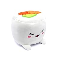 Joy Toy Uramaki Sushi with Salmon Plush, 20 cm, White