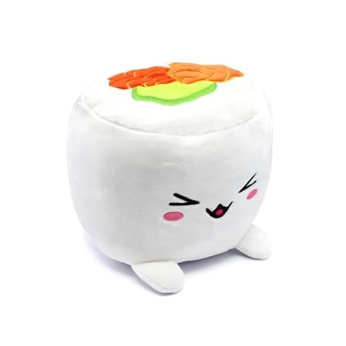 Joy Toy Plushi Uramaki Sushi mit Lachs Plüsch 20 cm, Weiß