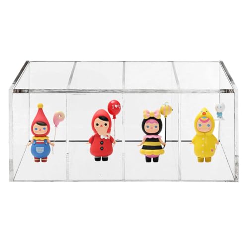 Capsules de café : boîte de rangement en acrylique transparent à 4 compartiments - 8
